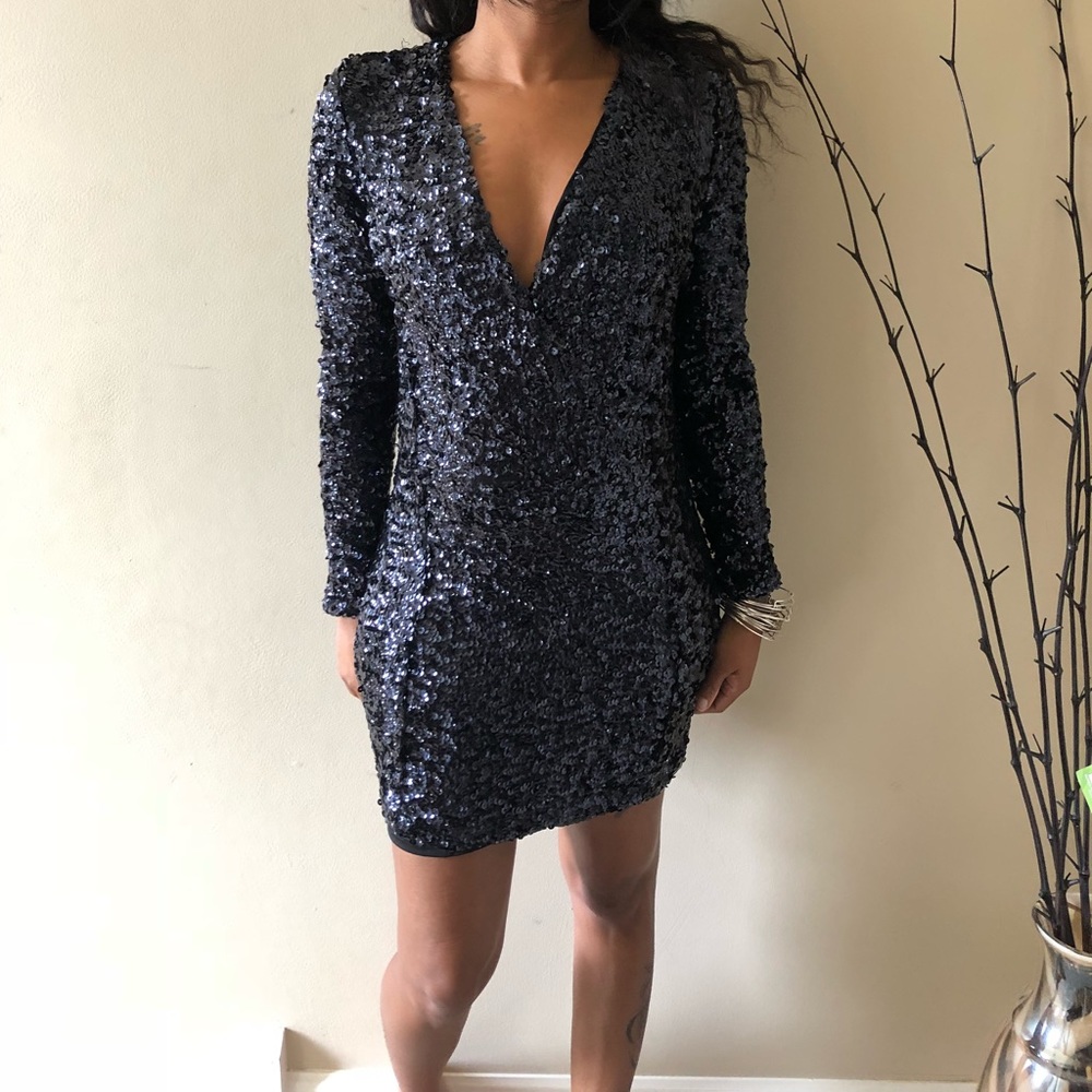 Sequins Evening Dress